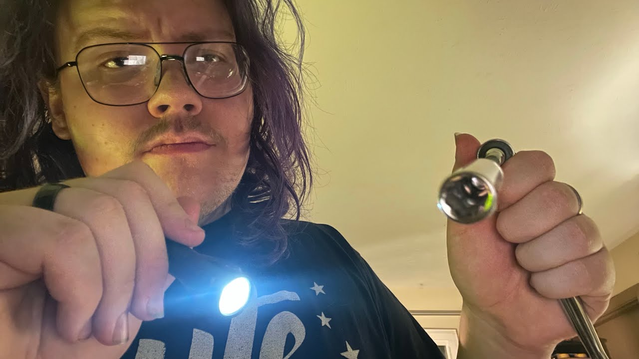 ASMR Examining you (you’re a robot)