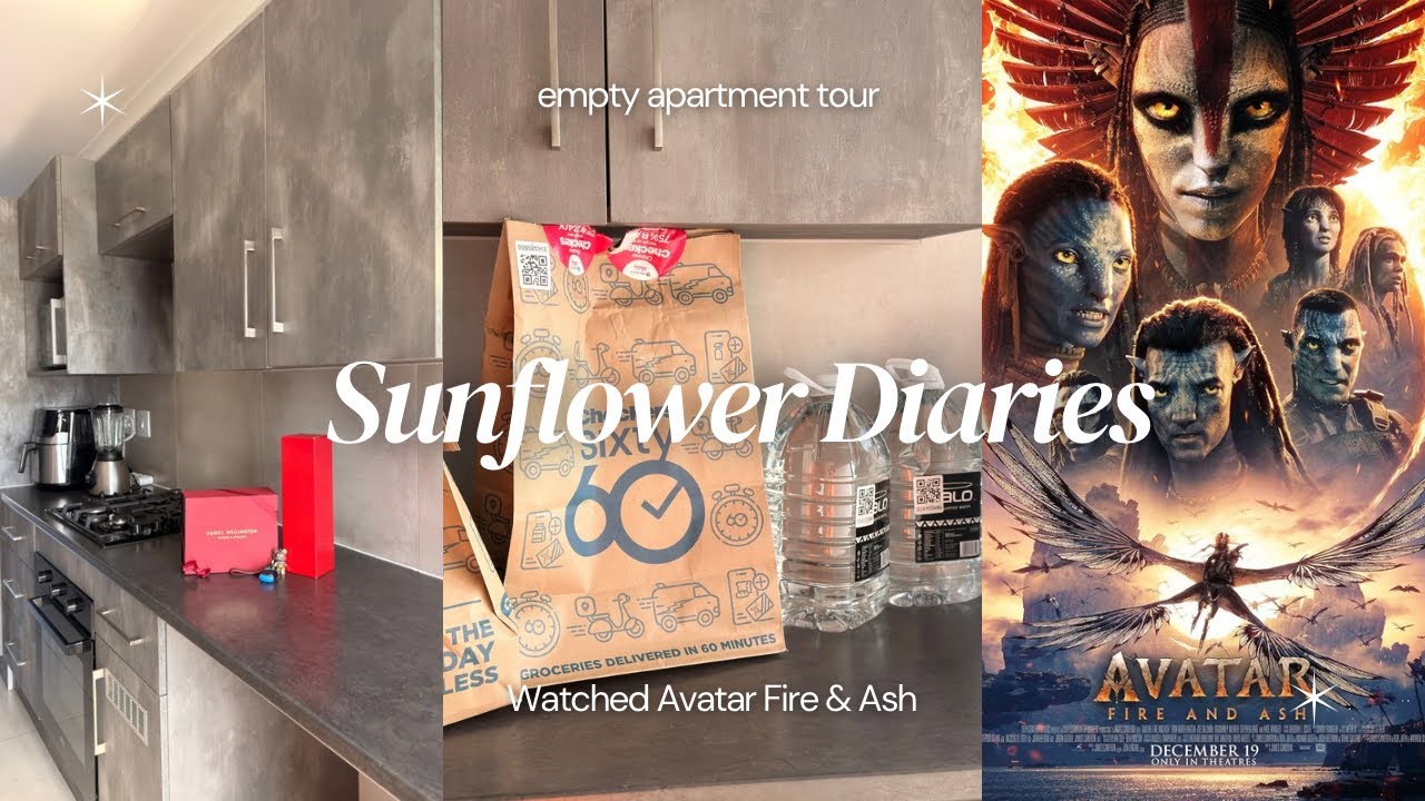 Empty Apartment Tour | Avatar Fire & Ash movie | Unpacking my new home 🏠 #movingvlogapartment