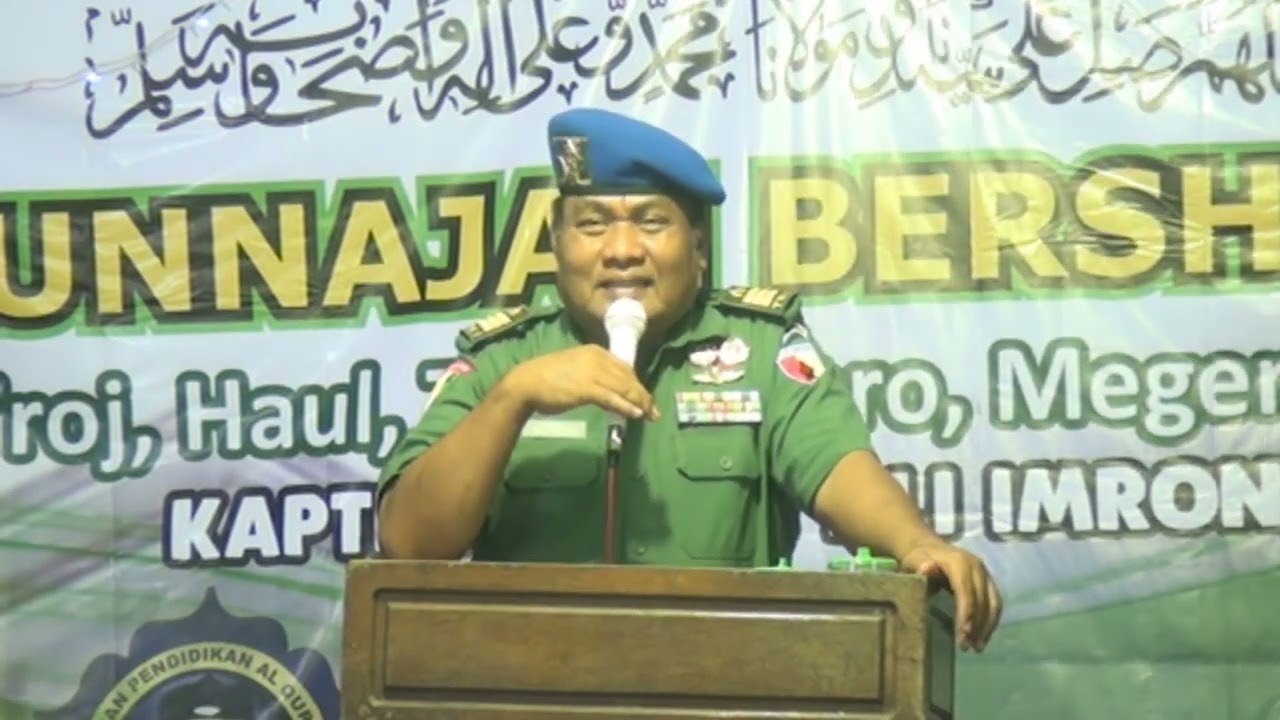 Mauidhoh Hasanah | Kapten CPM H Ali Imron SH | Santri Embongan