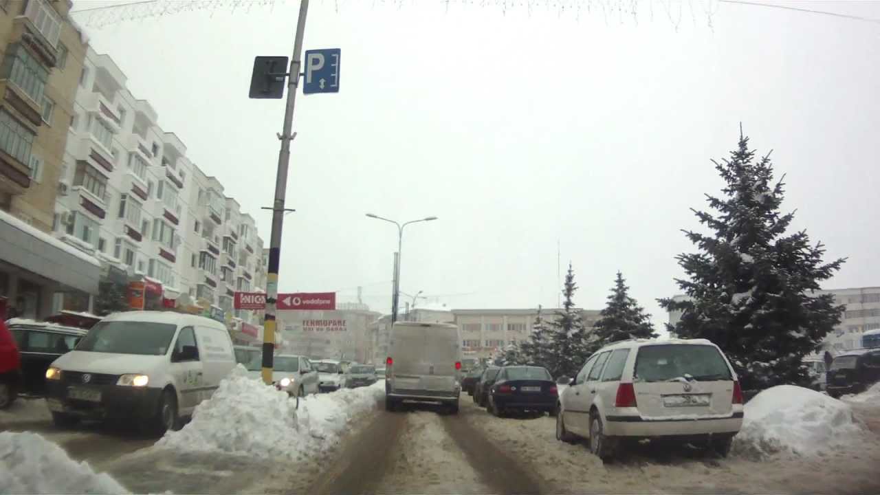 Prin Fălticeni, în decembrie 2012