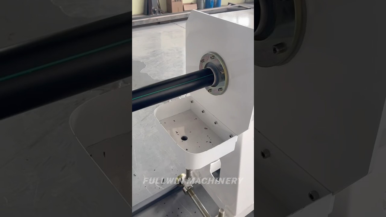 PE water pipe production line #pepipe #waterpipeline #extrudermachine