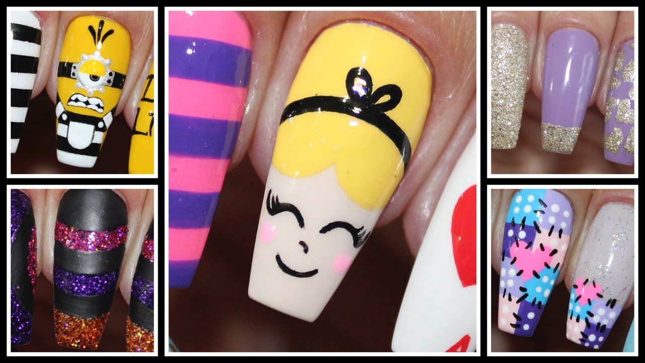 IDEIAS UNHAS DECORADAS 22 | PASSO A PASSO | TRUQUES FACEIS DE FAZER | TENDENCIAS TUTORIAL UNHAS