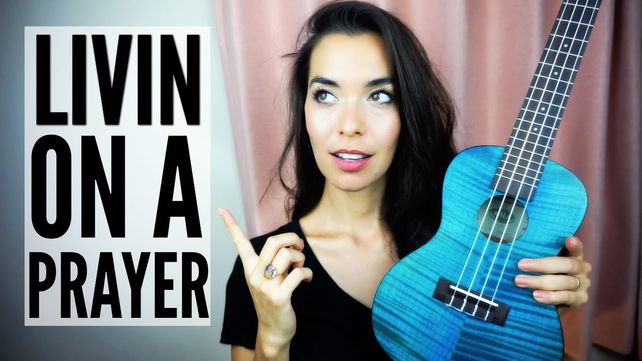 Bon Jovi ~ Livin' On A Prayer Ukulele Tutorial by a Music Teacher!