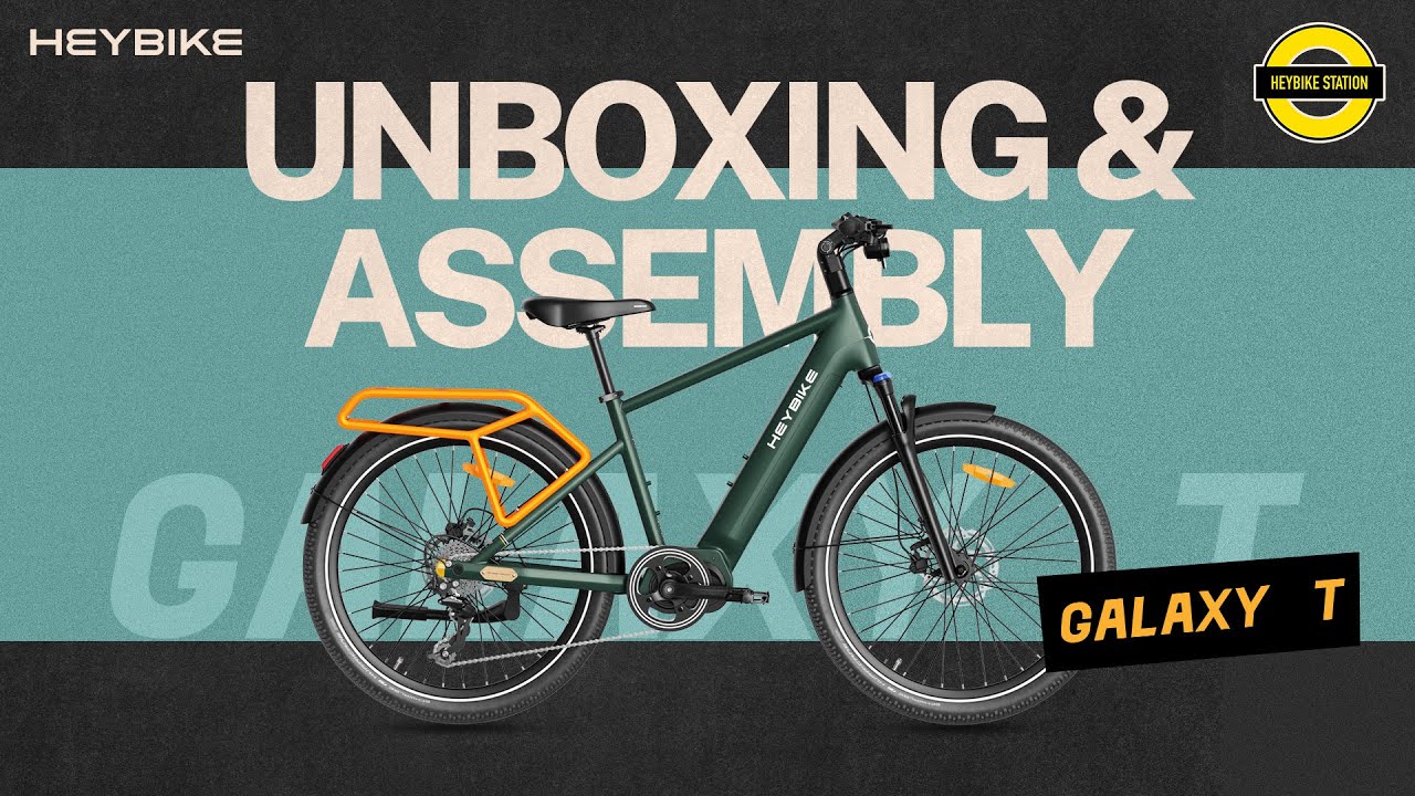 Heybike Station | Heybike GALAXY T - Unboxing & Assembly