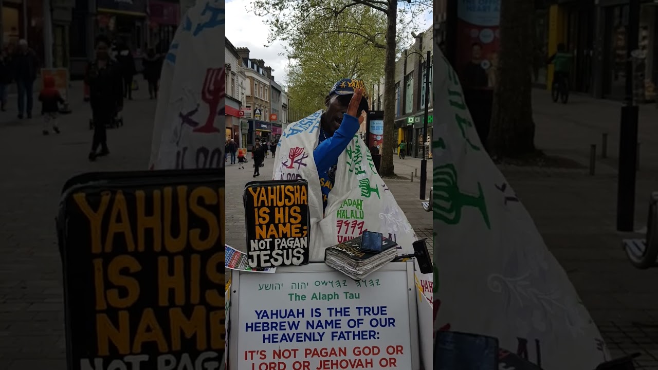 Be Immersed/Baptism in the true name of the saviour Yahusha Hamashiach #Hebrews #LondonUK