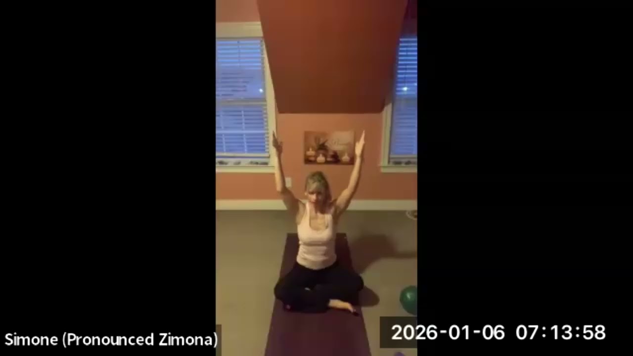 Hip opening sequence and resistance bands with core exercises 