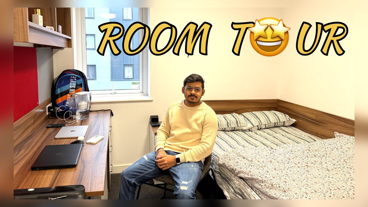 Student accommodation in UK 🛌🇬🇧| My Room tour | Unite students | luxury accommodation| Kannada vlog