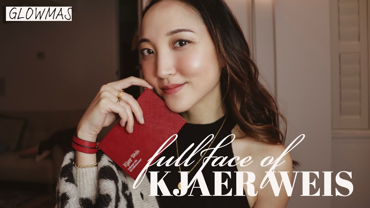 FULL FACE OF KJAER WEIS | #GLOWMAS 5 + giveaway!