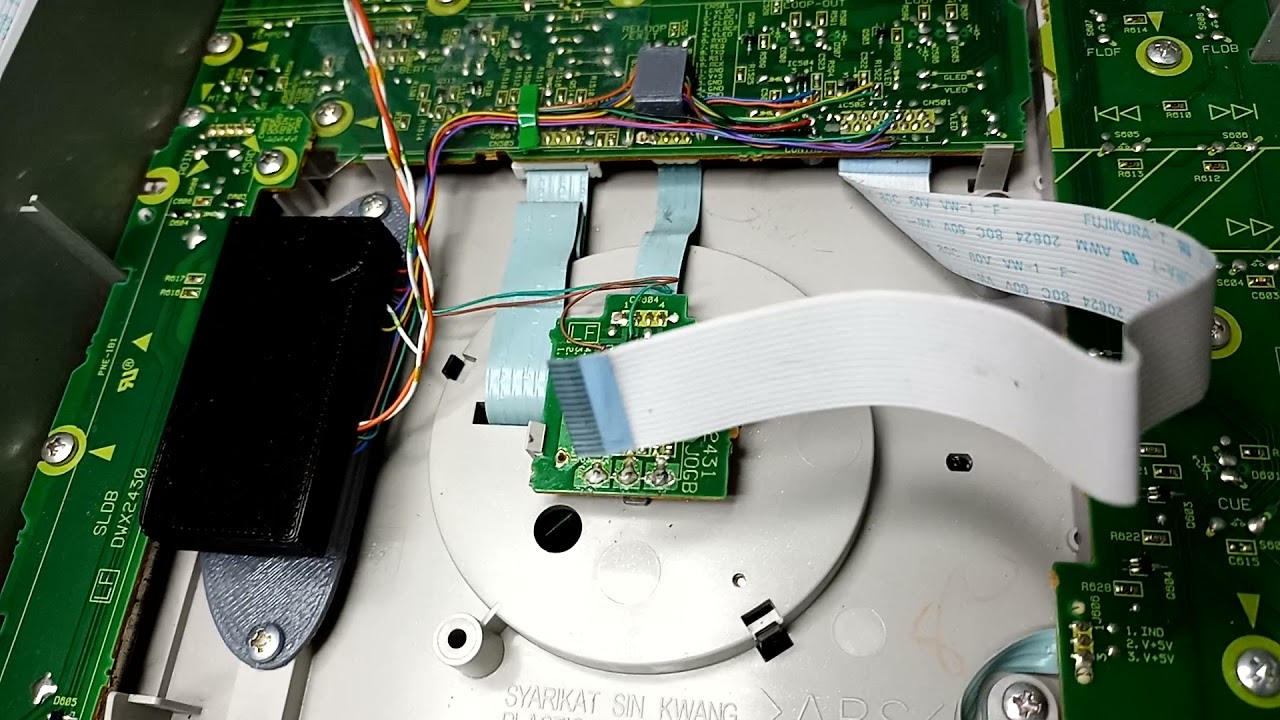 CDJ200 midi - mostrando como eh o KIT de atualizacao midi
