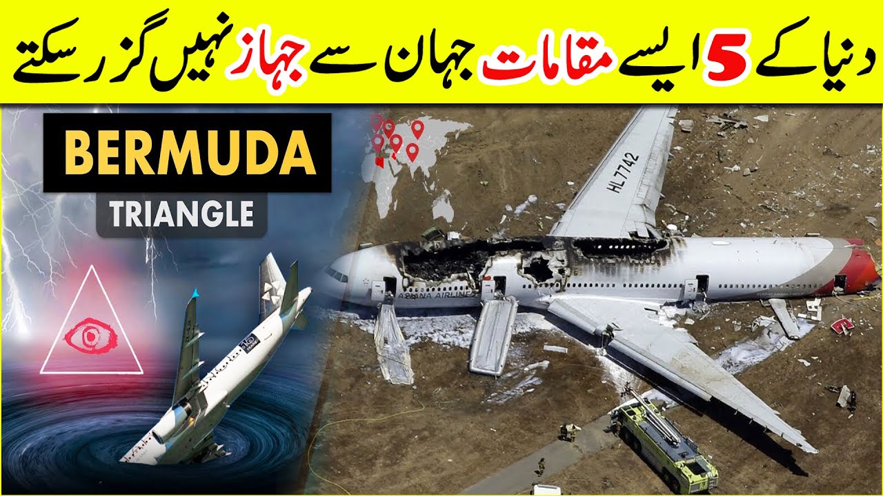 No Fly zone In The World Where Airplane Don't Fly | Strange Locations where airplane don't fly