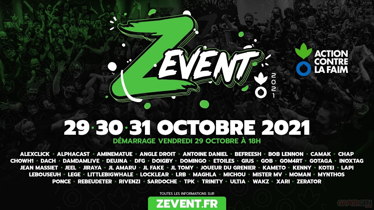 Inoxtag -  Z Event 2021 / Jour 1 Part 1