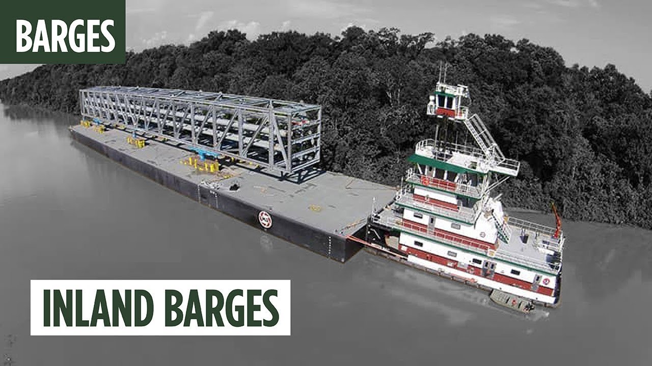 Inland Barges - Different Types & Advantages | Barge Series #1