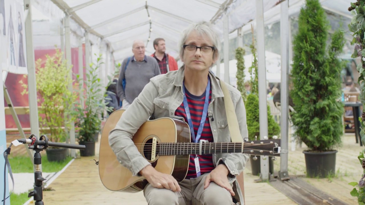 Sing-along with Nick Cope at the Edinburgh International Book Festival