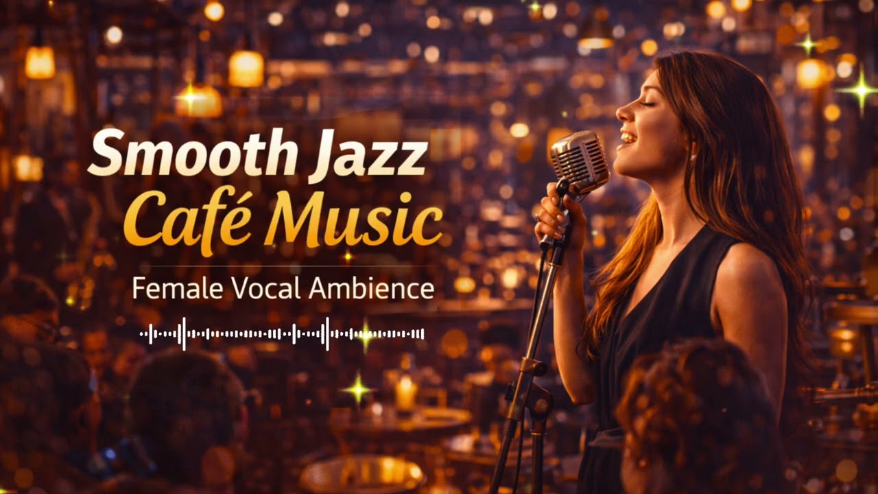Smooth Jazz Café Music | Subtle Female Vocal Ambience