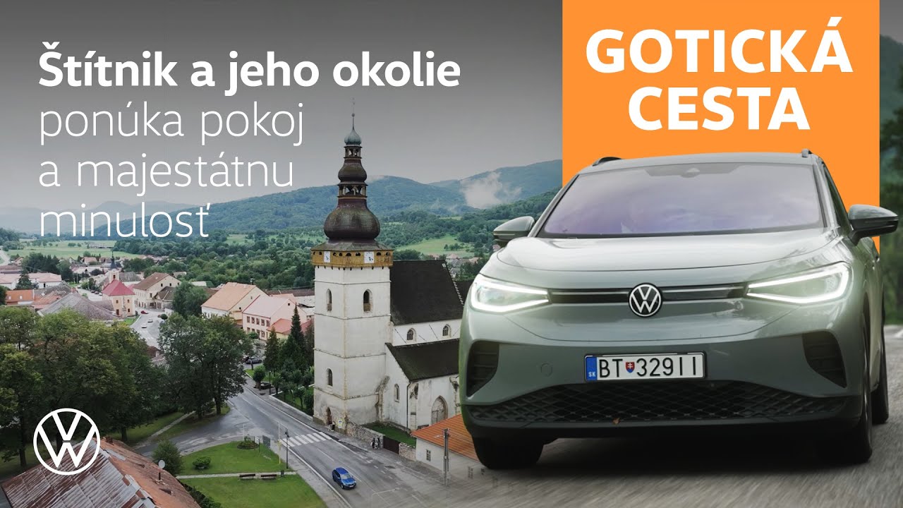GOTICKOU CESTOU s VW: V okolí Štítnika nájdete pokoj a fascinujúce stavby 🤫