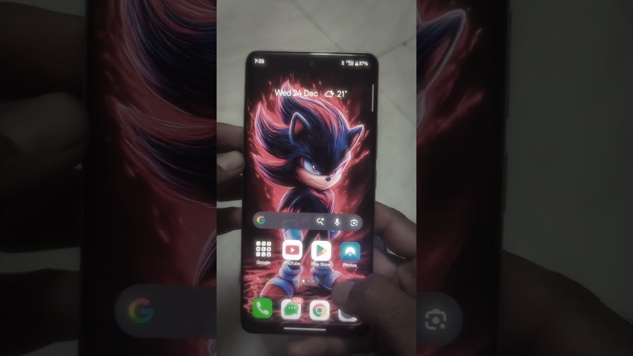 Realme p4 pro game on Flux Theme 