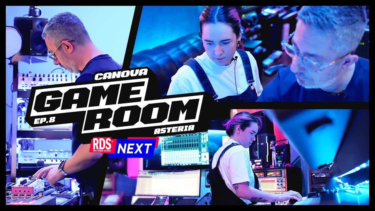 CanovA feat. Asteria - HIGH SCHOOL TECHNO KIDS (studio session) - CanovAGameRoom | St. 2 - Ep. 8