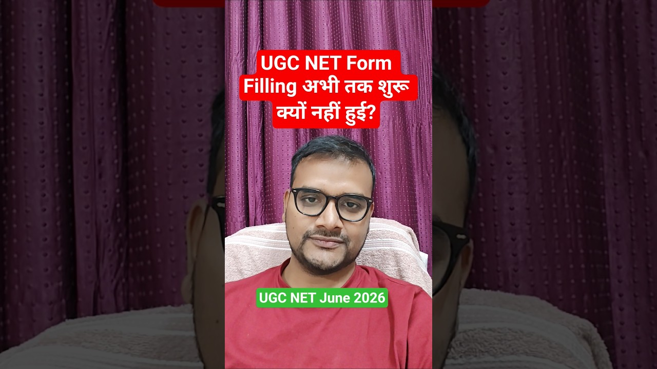 UGC NET June 2026 Form Filling Update !! #shorts #ugcnet #ugcnet2026 #ugcnetformfilling #ntanet #nta