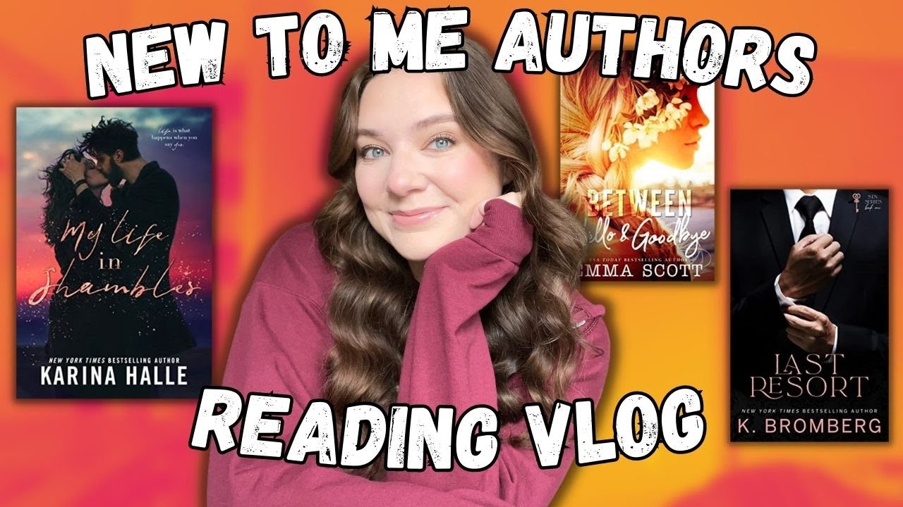 Reading New to Me Authors Vlog / Book Bonanza 2023 Attending Authors / collab w/ @nicki.in.bookland