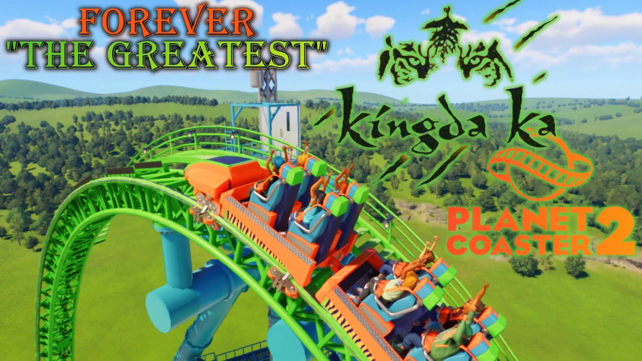 Kingda Ka | Off-Ride POV's - (Planet Coaster 2)