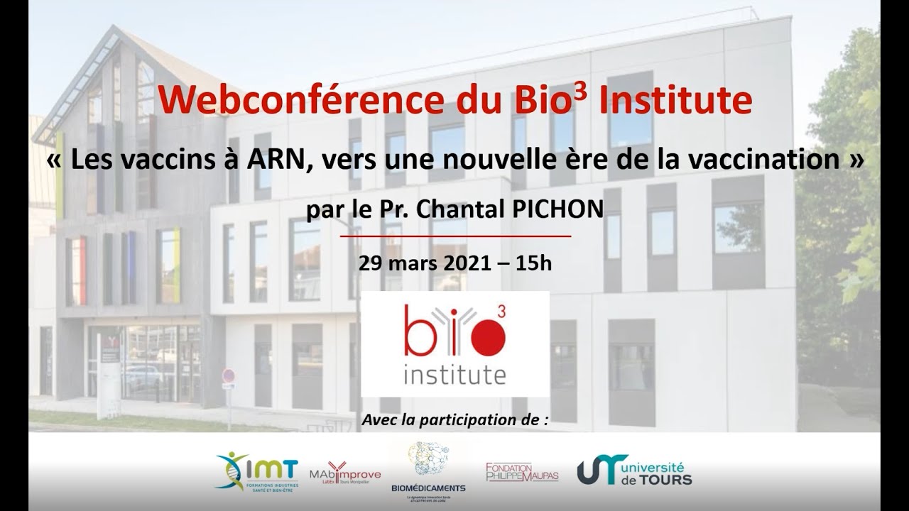 Webconférence du Bio3 Institute 