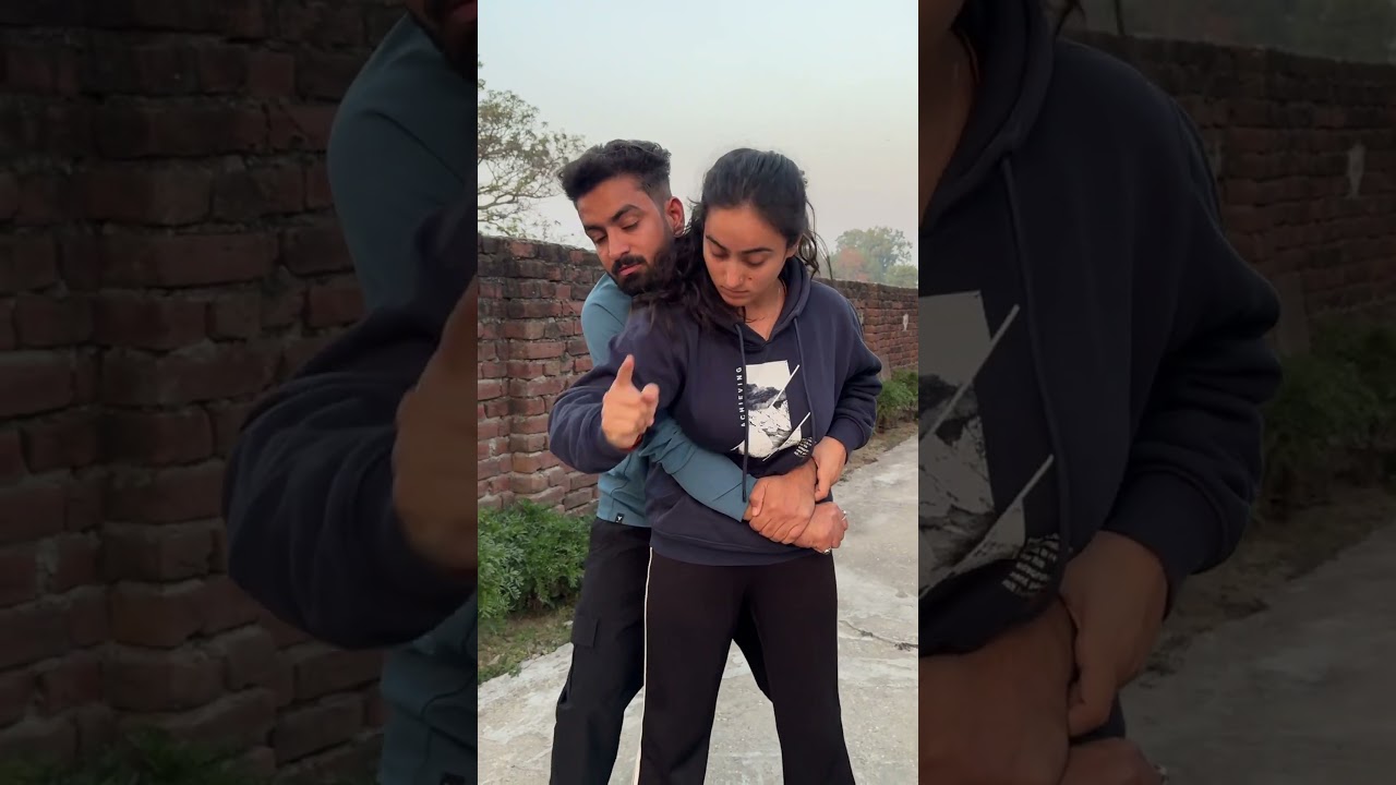 #5 when someone take you bear hug [self-defense technique against near hug] 