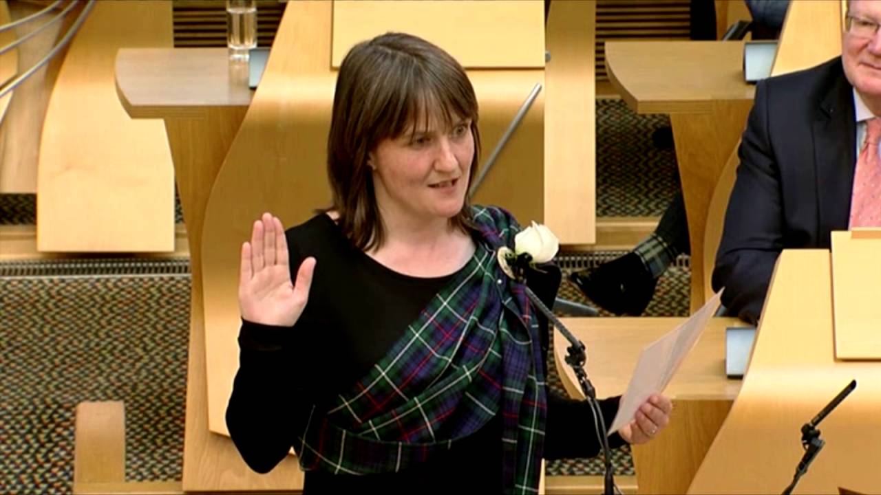 Maree Todd MSP - Sworn in as the SNP MSP for the Highlands and Islands
