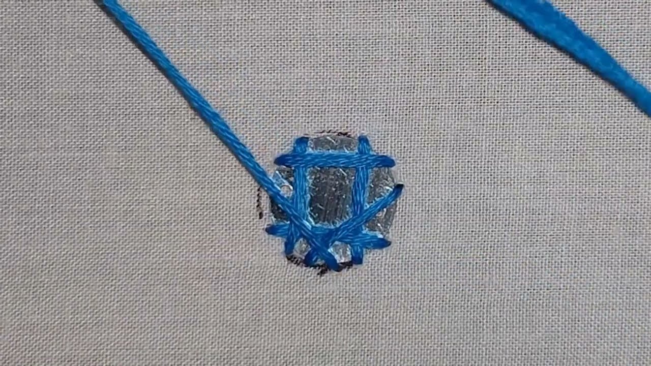 how to attach mirror on suit, mirror work, ਸ਼ੀਸ਼ਾ ਲਗਾਉਣਾ ਸਿੱਖੋ #mirrorwork 