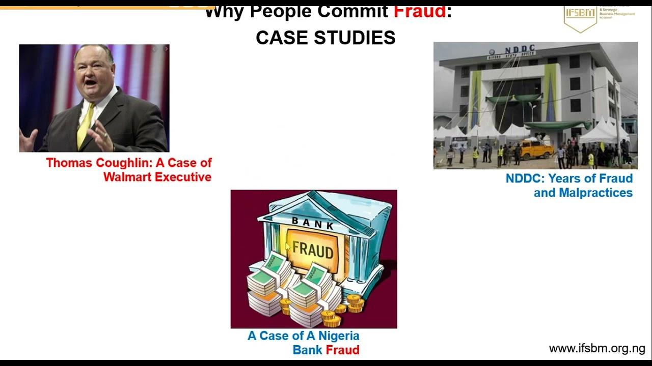 Why People Commit Fraud - Case Studies