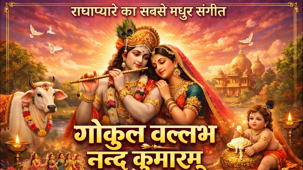 गोकुल वल्लभ नन्द कुमारम् | जय गोविंदा हरे हरे | Latest Radhe Krishna | New Bhajan Beats | OliO music