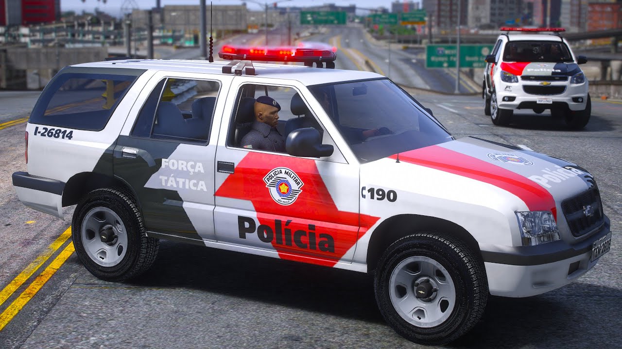 PERSEGUIÇÃO em ANDAMENTO - FORÇA TÁTICA | PMESP | GTA 5 POLICIAL