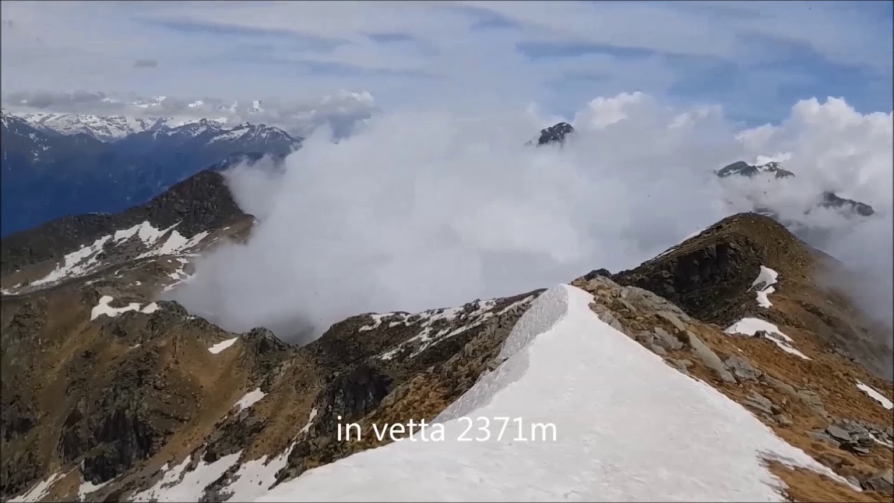 Colma di Mombarone 2371m  10 Giugno 2018