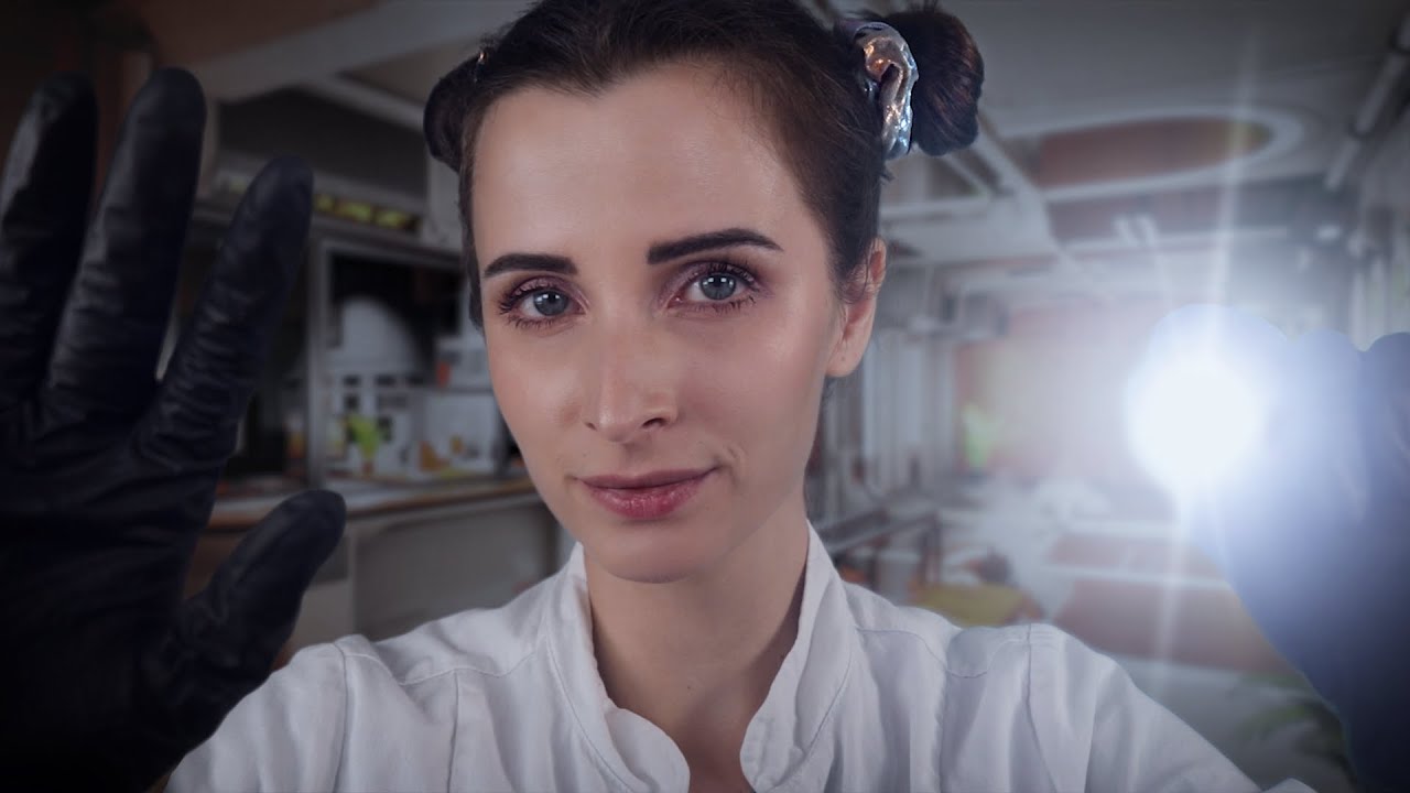 ASMR Deutsch Arzt Roleplay: Arzt untersucht dich vor deinem Weltraumflug (Soft Spoken German ASMR)