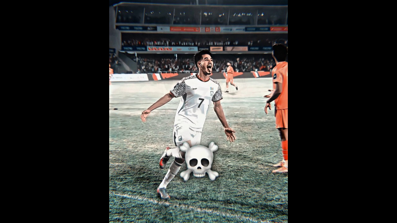 Morsalin Goal ☠️🔥 #bangladesh #football #morsalingoal #hamzachoudhury #bangladeshvsindia