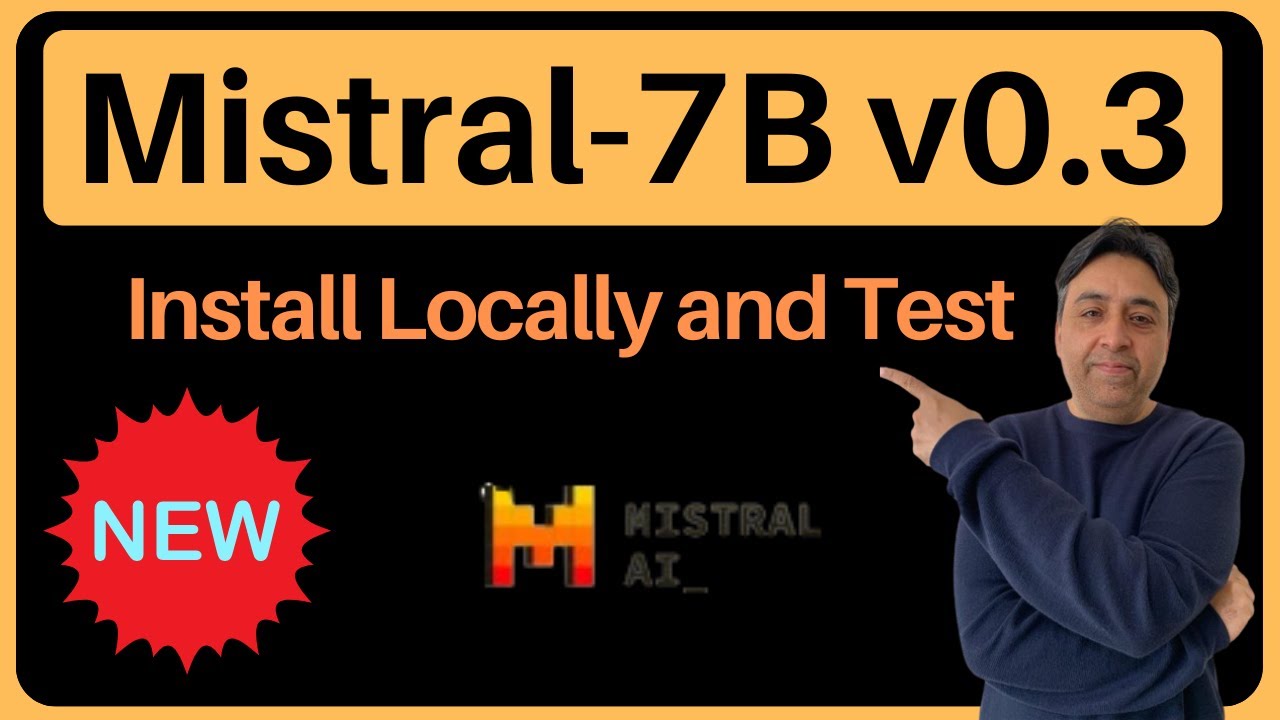 Простейшая локальная установка и тестирование Mistral-7B Instruct v0.3.