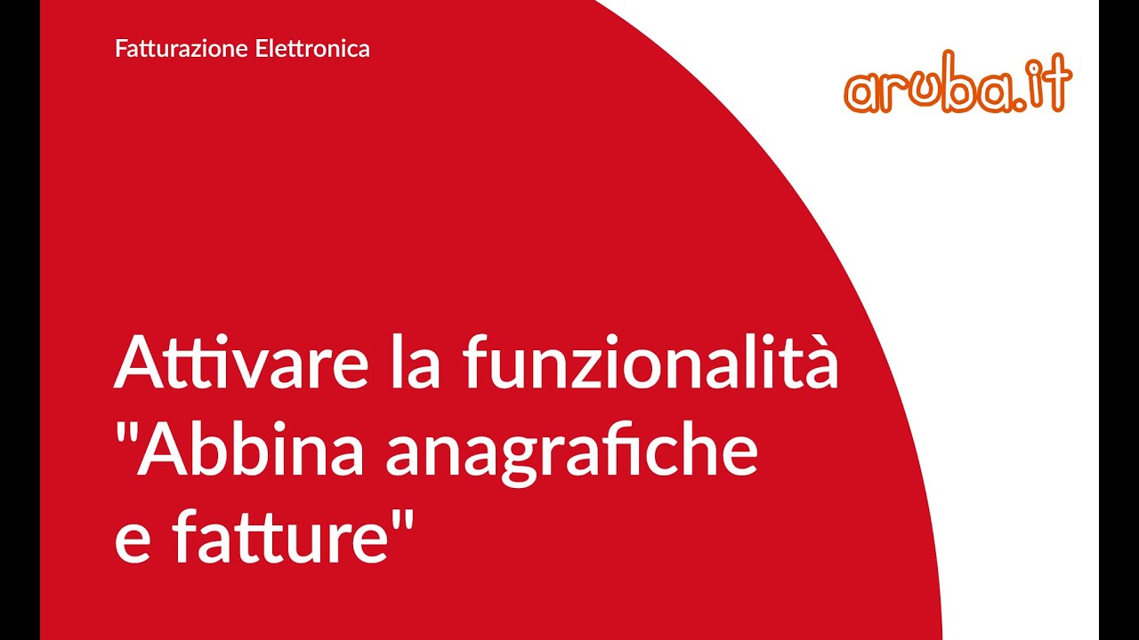 Attivare la funzionalità 