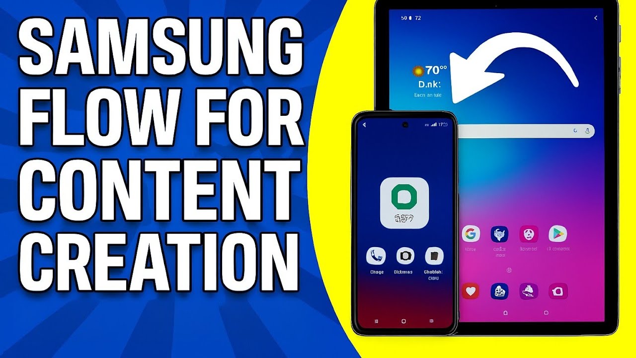 How I use Samsung Flow to create Content Faster 