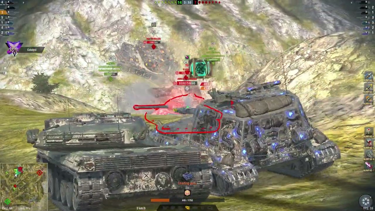 15k Damage as a Non Boss Tank (World of Tanks Blitz)