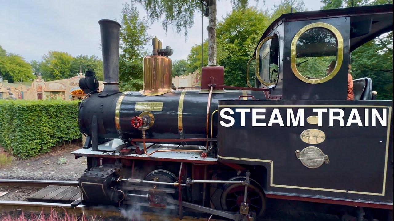 Efteling Steam Train in the Netherlands