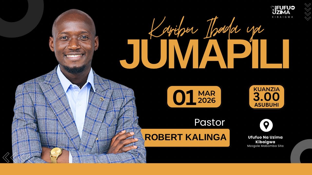 NAMNA SHETANI ANAWEZA KUFANYA KAZI KWENYE MAISHA YA MTU  | PASTOR ROBERT KALINGA | JUMAPILI-1/3/2026