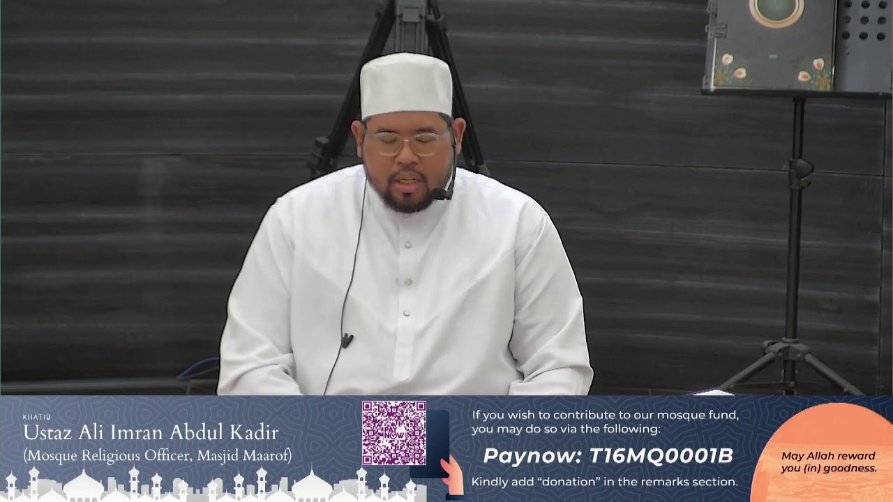 [LIVE] Masjid Maarof Solat Jumaat & Khutbah 27 February 2026