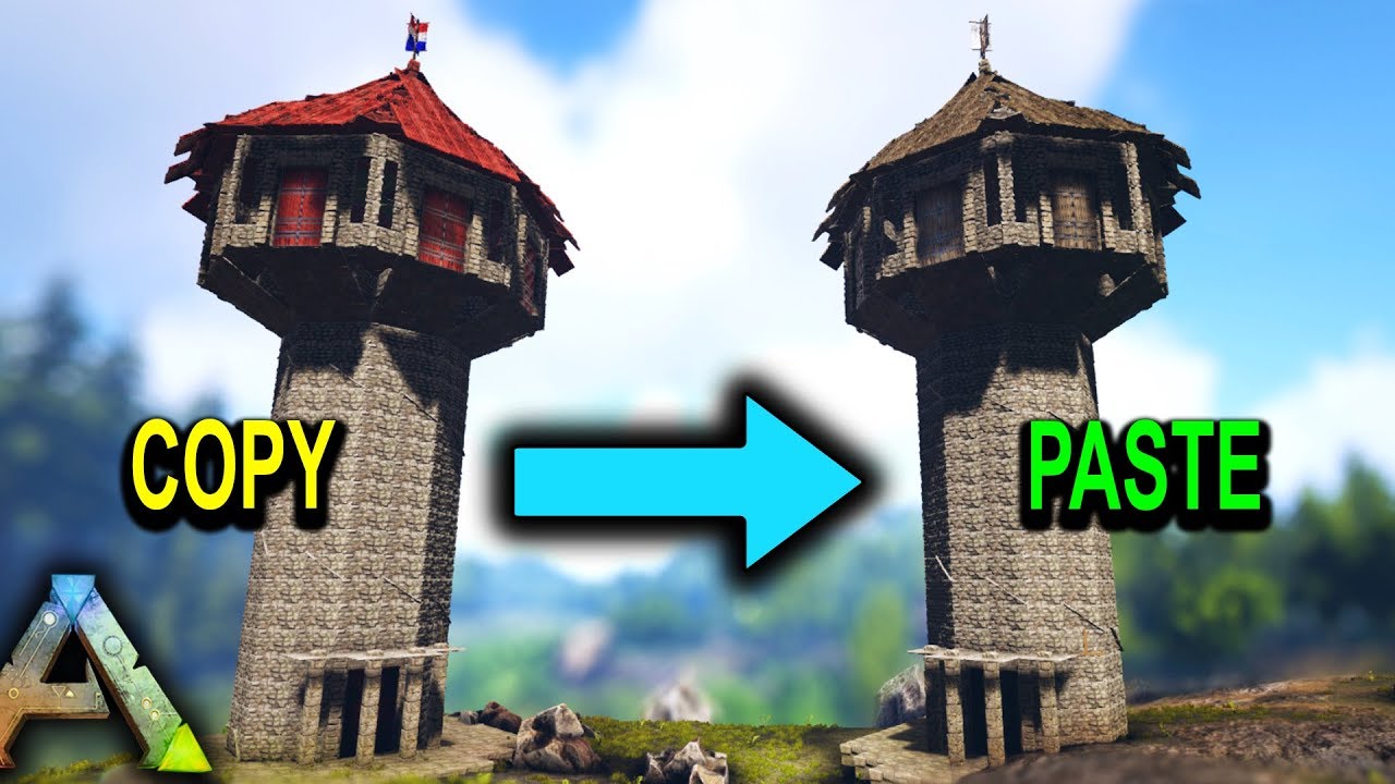 ✔️ARK COPY & PASTE YOUR BASE!! The Best Build Mod!! Ark Survival Evolved StructureSaver Mod Showcase