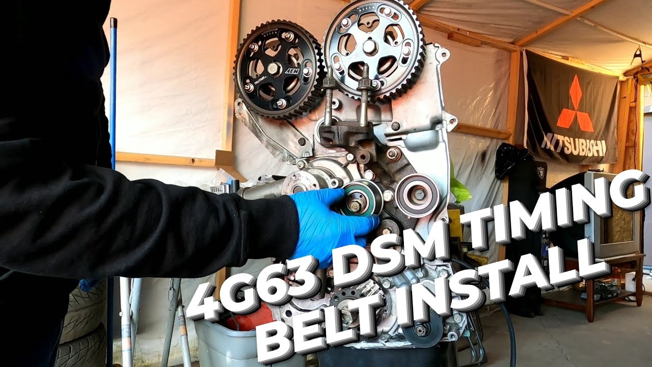 4G63 DSM TIMING BELT INSTALL