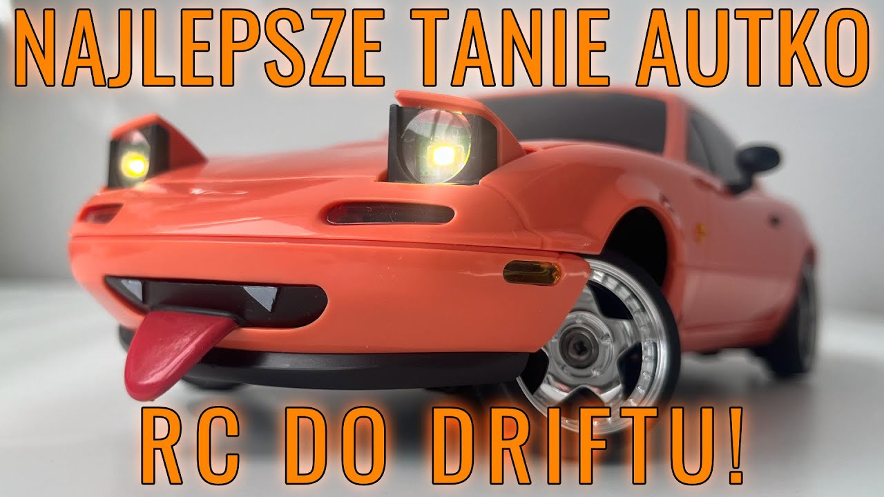Samochodzik do driftu LDRC LD1804 czyli Mazda MX 5 | Samochód zdalnie sterowany RC | LDR/C LD 1804
