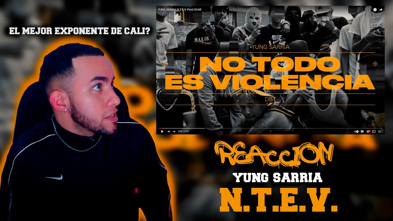 YUNG SARRIA || N.T.E.V || REACCION || EL MEJOR HACIENDO DRILL DE COLOMBIA?