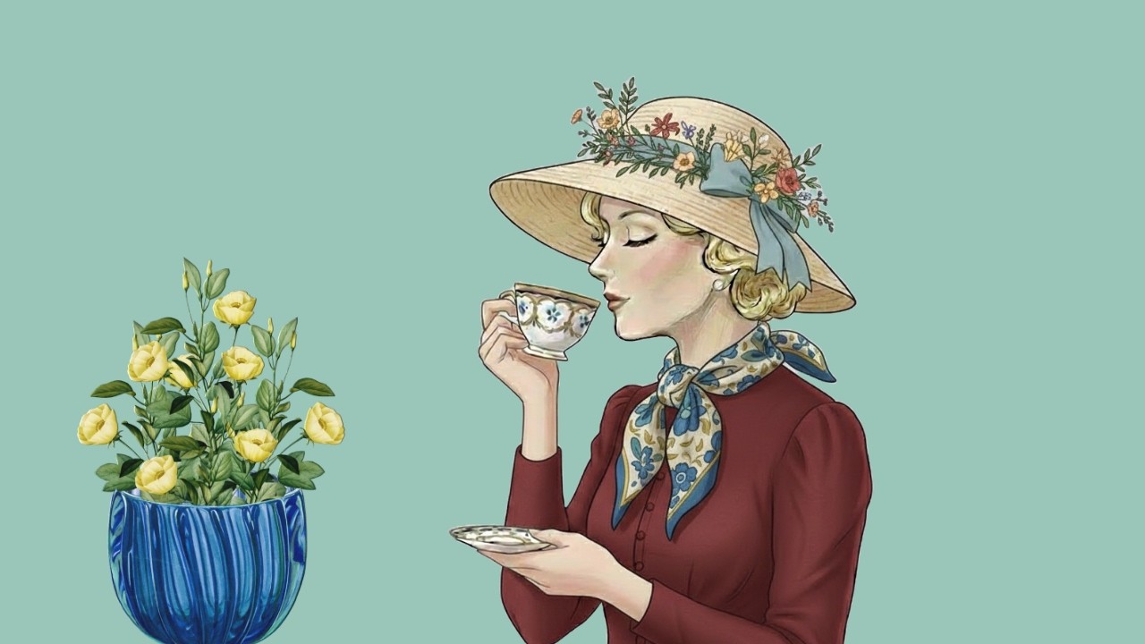1940s Paris Café Jazz for Inner Peace & Gratitude  The Beauty of Simple Living