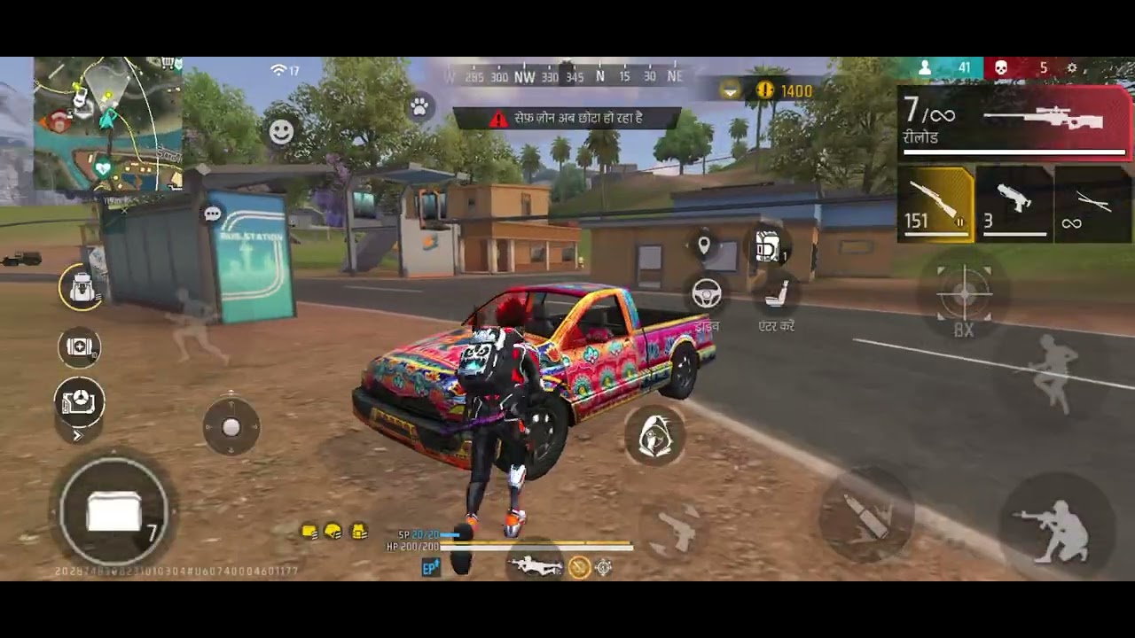 Free Fire में आज की सबसे खतरनाक BOOYAH 🔥 | Full Action Gameplay 6