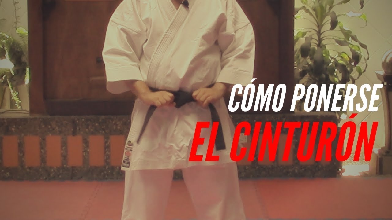 🥋Cómo AMARRAR CINTA DE KARATE ¡Muy fácil! 👍