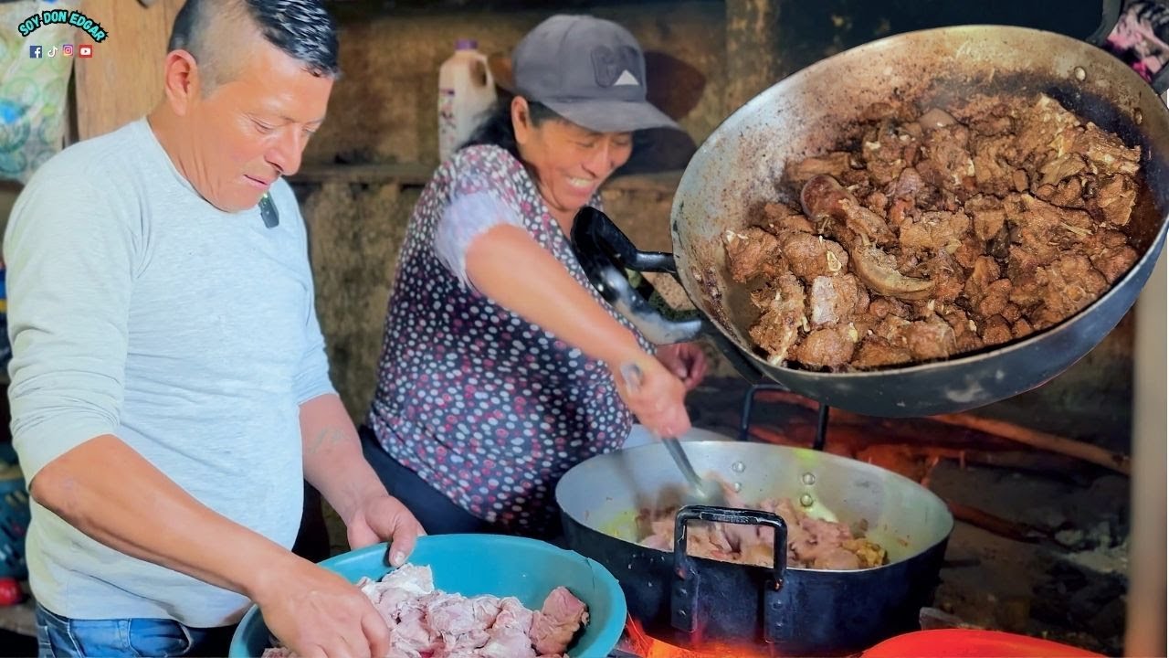 Hicimos Fritada de de sajino con la T&iacute;a Anita