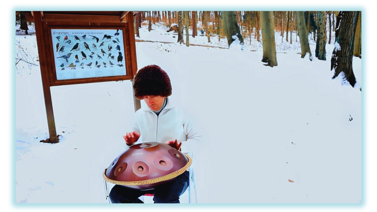 Handpan Sound Healing for Deep Relaxation & Calm | 1 Hour Soothing Forest Session